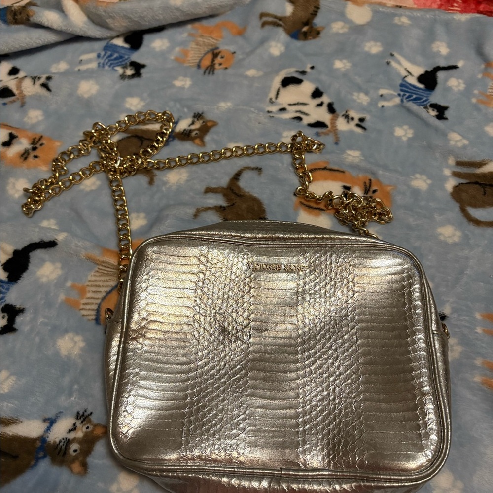 Victorias Secret Silver Crossbody